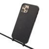 Экологичный чехол со шнуром Upex ECOBODY Series для iPhone 12 | 12 Pro Charcoal (UP34249)