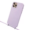 Экологичный чехол со шнуром Upex ECOBODY Series для iPhone 12 | 12 Pro Lavender Soap (UP34253)