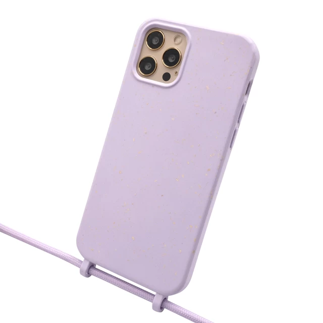 Екологічний чохол зі шнуром Upex ECOBODY Series для iPhone 12 mini Lavender Soap (UP34258)