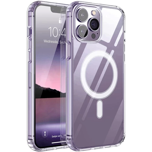Чохол Upex Armor Case для iPhone 14 Pro Max Clear with MagSafe (UP34632)