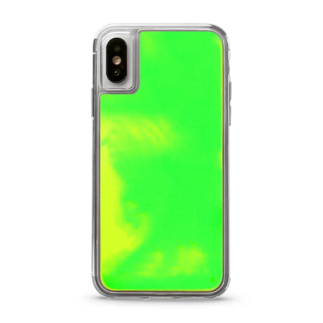 Чехол Upex Plasma Case для iPhone XS/X Yellow/Green (UP34711)