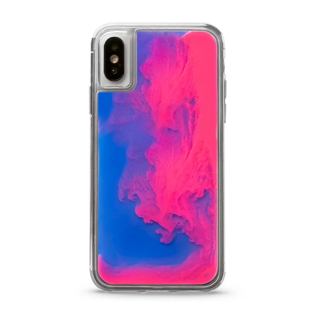 Чехол Upex Plasma Case для iPhone XS/X Blue/Pink (UP34715)