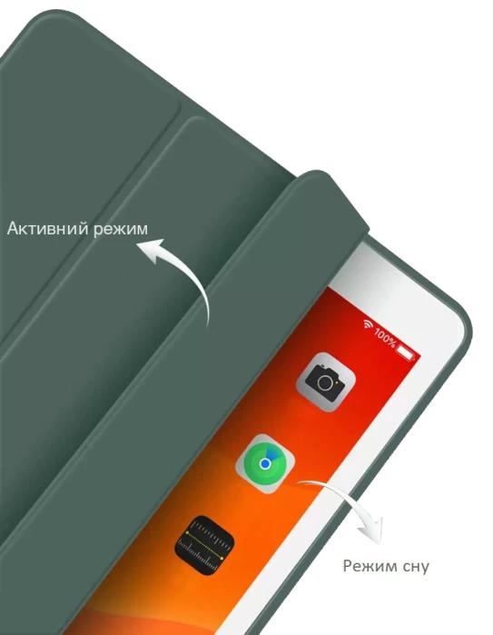 Чохол Upex Smart Series для iPad 2/3/4 Green (UP56105) - 2