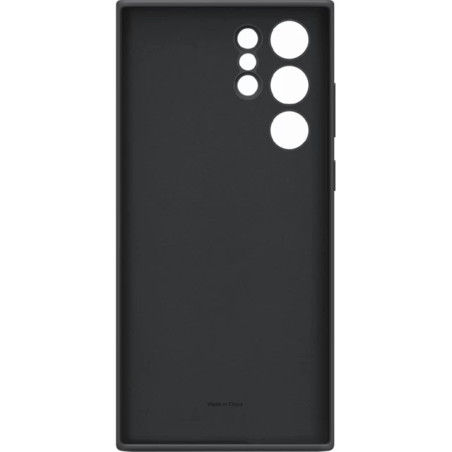 Чохол Samsung Silicone Cover для Samsung Galaxy S22 Ultra (S908) Black (EF-PS908TBEGRU)