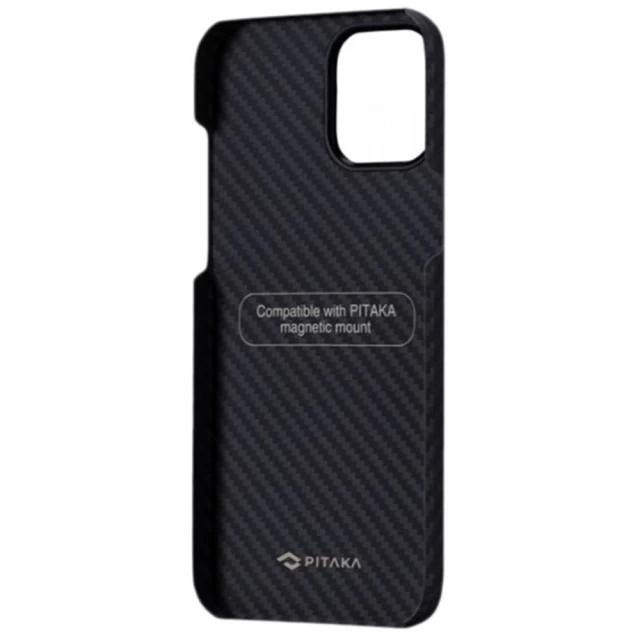 Чехол Pitaka MagEZ Case 2 Twill для iPhone 13 Pro Max Black Grey with MagSafe (KI1301PM)