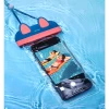 Водонепроницаемый чехол Usams Mobile Phone Waterproof Bag Grey-Blue