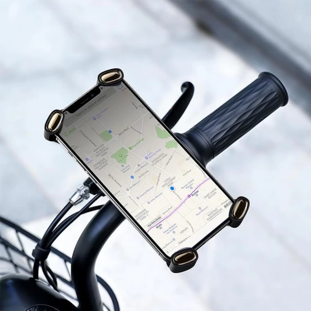 Велотримач для телефону Baseus Quick Cycling Holder Black (SUQX-01)