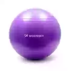 М'яч для вправ Wozinsky 65 cm Purple (5907769300707)