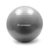 Мяч для упражнений Wozinsky 65 cm Silver (5907769300714)