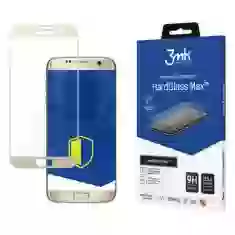Захисне скло 3mk HardGlass Max для Samsung Galaxy S7 Edge Gold (5901571176666)