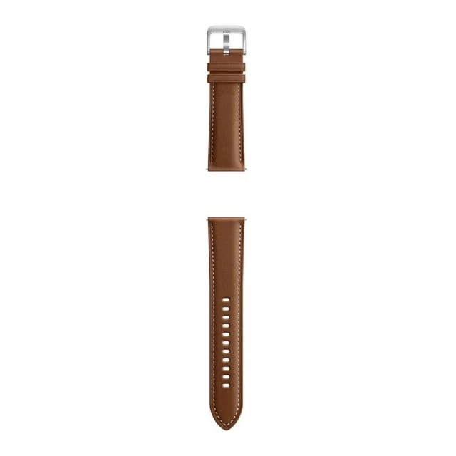 Ремешок Samsung Leather Strap для Galaxy Watch3 45 mm (22 mm) Brown (ET-SLR84LAEGEU)