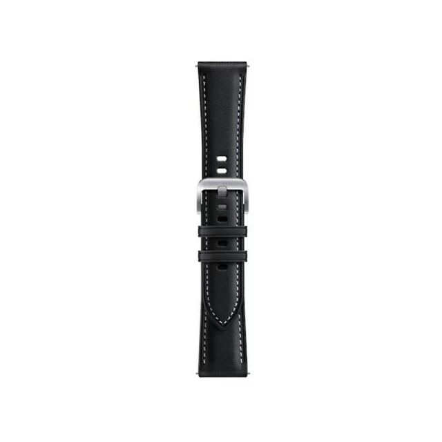 Ремінець Samsung Leather Strap для Galaxy Watch3 41 mm (20 mm) Black (ET-SLR85SBEGEU)