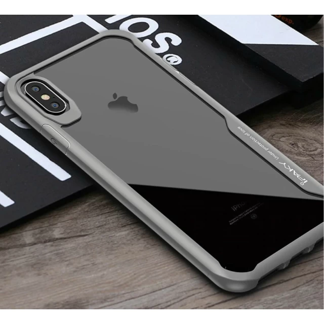 Чехол для iPhone XS Max iPaky Super Series Gray (UP7447)