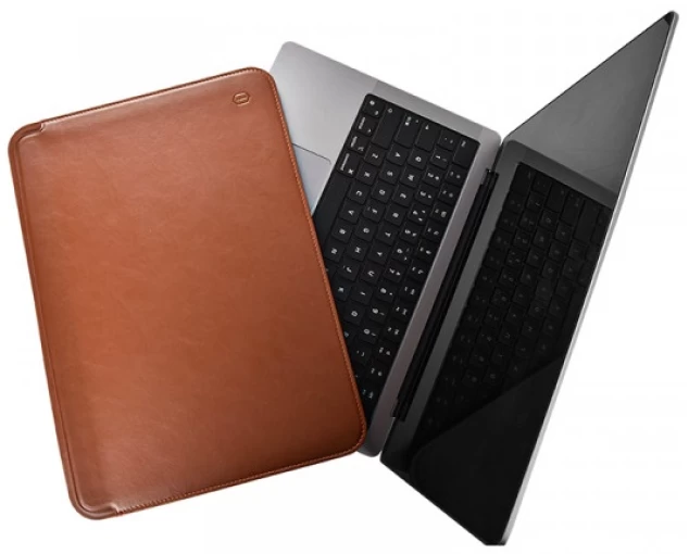 Чохол-папка WIWU Skin Pro Platinum для MacBook Air 13.6 M2 2022 Brown - 1