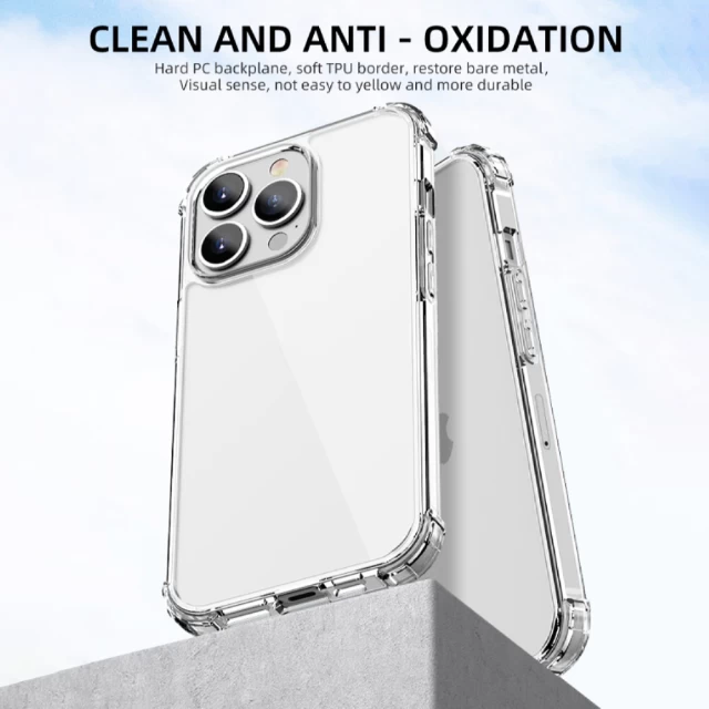 Чехол iPaky Crystal Case для iPhone 14 Pro Transparent
