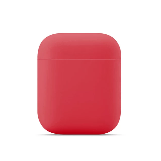 Чохол для навушників Upex для Apple AirPods Slim Series Red (UP78502)