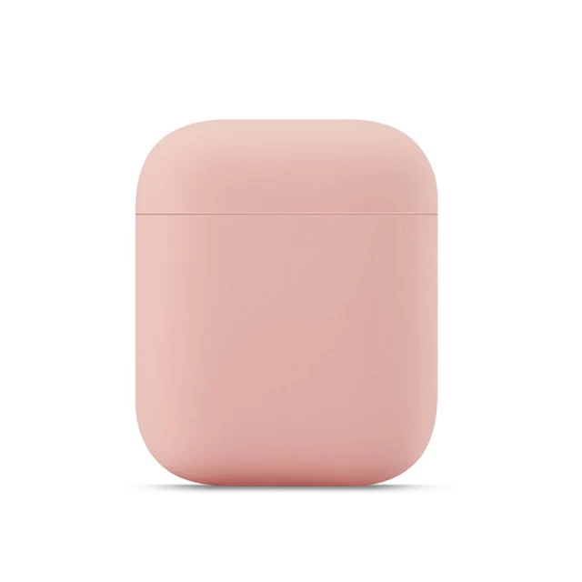 Чохол для навушників Upex для Apple AirPods Slim Series Pink (UP78515)