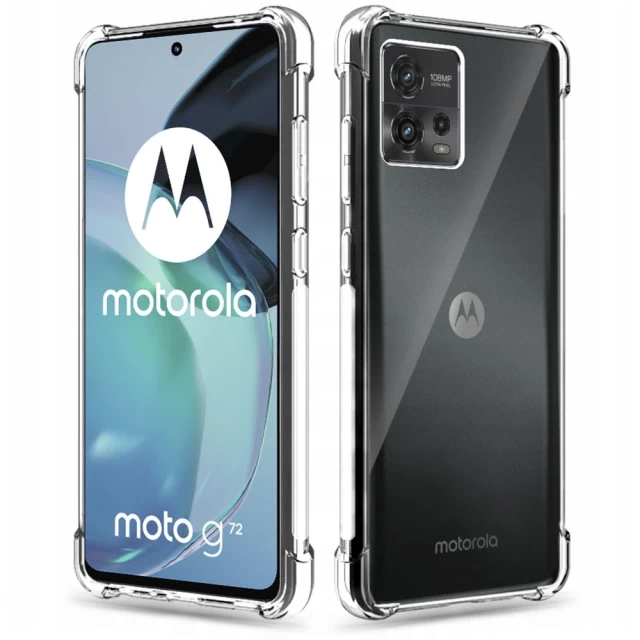 Чехол Tech-Protect Flexair Pro для Motorola Moto G72 Clear (9490713930106)