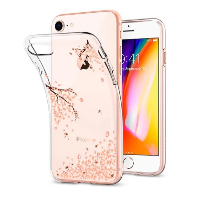 Чохол Spigen для iPhone SE 2020/8/7 Liquid Crystal Blossom Crystal Clear (042CS21220)