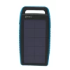 Повербанк із сонячною батареєю водонепроникний Power Bank BigBlue 15000 mAh (з ліхтариком та карабіном)