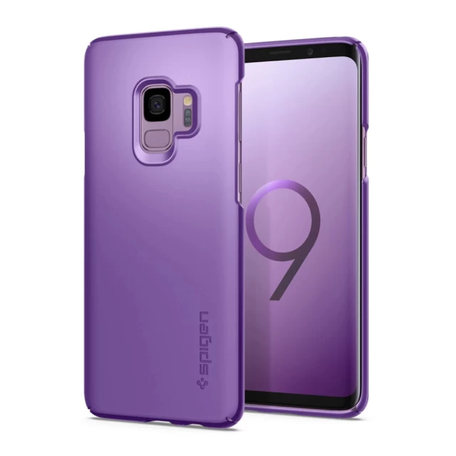 Чохол Spigen для Galaxy S9 Thin Fit Lilac Purple (SF) (592CS22824)
