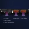 Портативний зарядний пристрій Baseus Adaman Metal Digital Display Quick Charge Power Bank 22.5W 10000 mAh Black (PPADM10S)