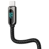 Кабель Baseus Display Fast Charging Data Cable USB-A to USB-C 66W 2m Black (CASX020101)