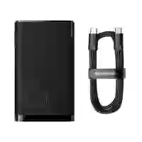 Гібридний зарядний пристрій Baseus Power Station 4 Hybrid 10000mAh 87W USB-C | USB-A Black (PPHD010001)