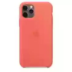 Чехол Silicone Case для iPhone 11 Pro Max Clementine (Orange) (iS)