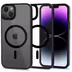 Чехол Upex Ultra Hybrid для iPhone 14 Black Clear with MagSafe (UP92969)
