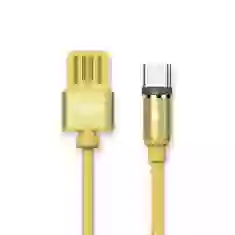 Кабель Remax Gravity series Magnetic cable Type-C Data/Charge 1 m, Gold (RC-095A-GOLD)