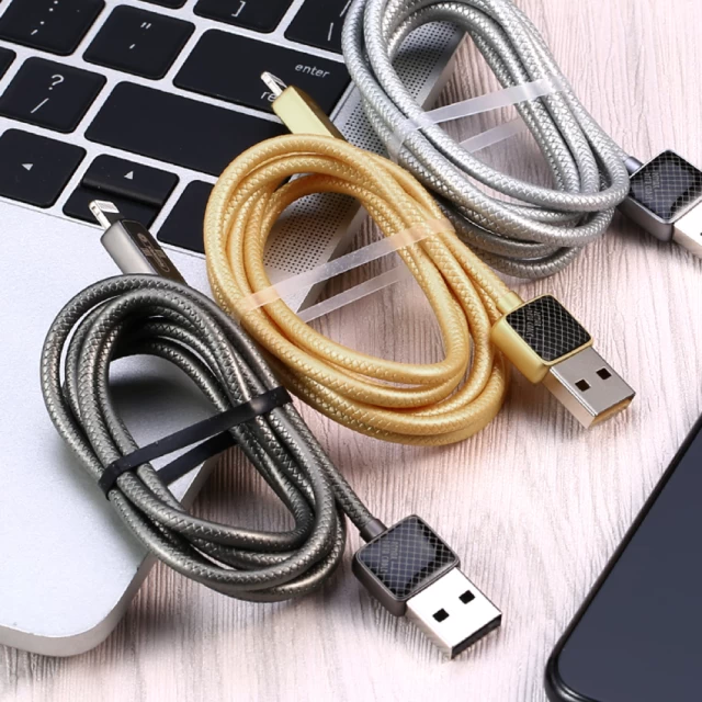 Кабель Remax Regor Data Cable for Lightning, Silver (RC-098I-SILVER)