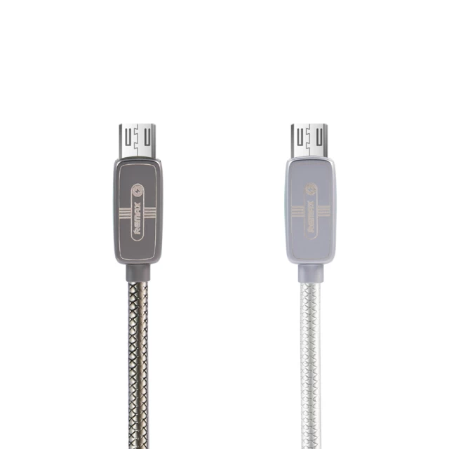 Кабель Remax Regor Data Cable for MicroUSB, Silver (RC-098M-SILVER)