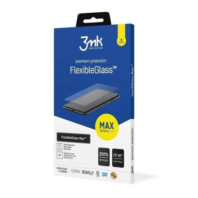 Защитное стекло 3mk FlexibleGlass Max для Xiaomi Poco X2 Black (5903108254670)