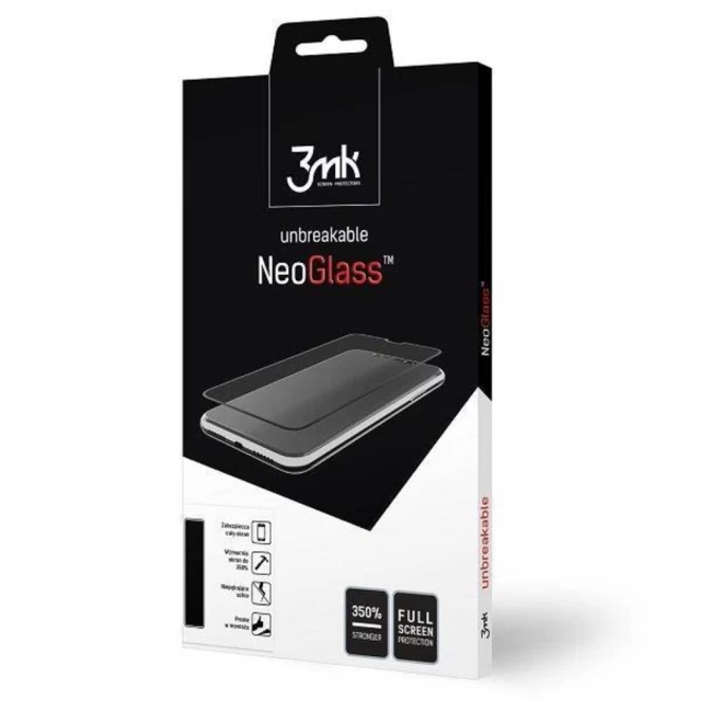 Захисне скло 3mk NeoGlass для Samsung Galaxy A70 Black (5903108206013)