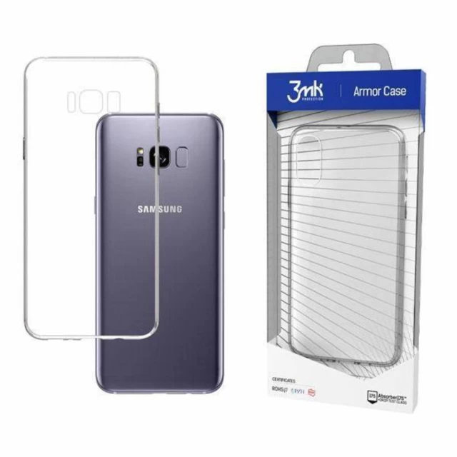 Чехол 3mk Armor Case для Samsung Galaxy S8 Plus (G955) Clear (5903108165808)