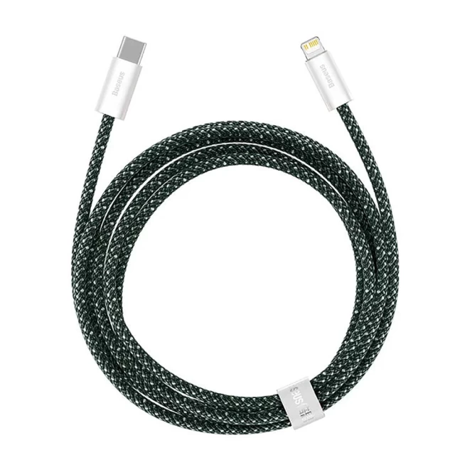 Кабель Baseus Dynamic 2 Series Fast Charging Cable USB-C to Lightning 20W 2m Green (CALD040306)