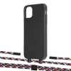 Чехол Upex Alter Eyelets for iPhone 11 Onyx with Twine Critical Camouflage and Fausset Matte Black (UP106451)