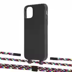 Чохол Upex Alter Eyelets for iPhone 11 Onyx with Twine Critical Camouflage and Fausset Matte Black (UP106451)