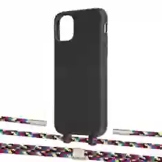 Чехол Upex Alter Eyelets for iPhone 11 Onyx with Twine Critical Camouflage and Fausset Silver (UP106468)