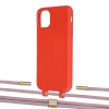 Чохол Upex Alter Eyelets for iPhone 11 Red with Twine Rose Gold and Fausset Gold (UP106522)