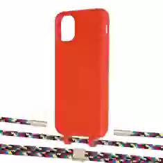Чехол Upex Alter Eyelets for iPhone 11 Red with Twine Critical Camouflage and Fausset Gold (UP106536)