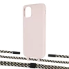 Чохол Upex Alter Eyelets for iPhone 11 Crepe with Twine Copper and Fausset Matte Black (UP106549)