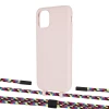 Чехол Upex Alter Eyelets for iPhone 11 Crepe with Twine Critical Camouflage and Fausset Matte Black (UP106553)