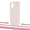 Чехол Upex Alter Eyelets for iPhone 11 Crepe with Twine Coral and Fausset Silver (UP106557)