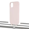 Чохол Upex Alter Eyelets for iPhone 11 Crepe with Twine Gray and Fausset Silver (UP106562)