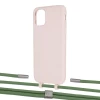 Чохол Upex Alter Eyelets for iPhone 11 Crepe with Twine Mint and Fausset Silver (UP106563)