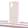 Чохол Upex Alter Eyelets for iPhone 11 Crepe with Twine Rose Gold and Fausset Gold (UP106573)