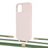 Чохол Upex Alter Eyelets for iPhone 11 Crepe with Twine Mint and Fausset Gold (UP106580)