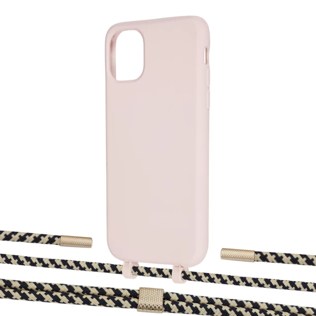 Чехол Upex Alter Eyelets for iPhone 11 Crepe with Twine Copper and Fausset Gold (UP106583)